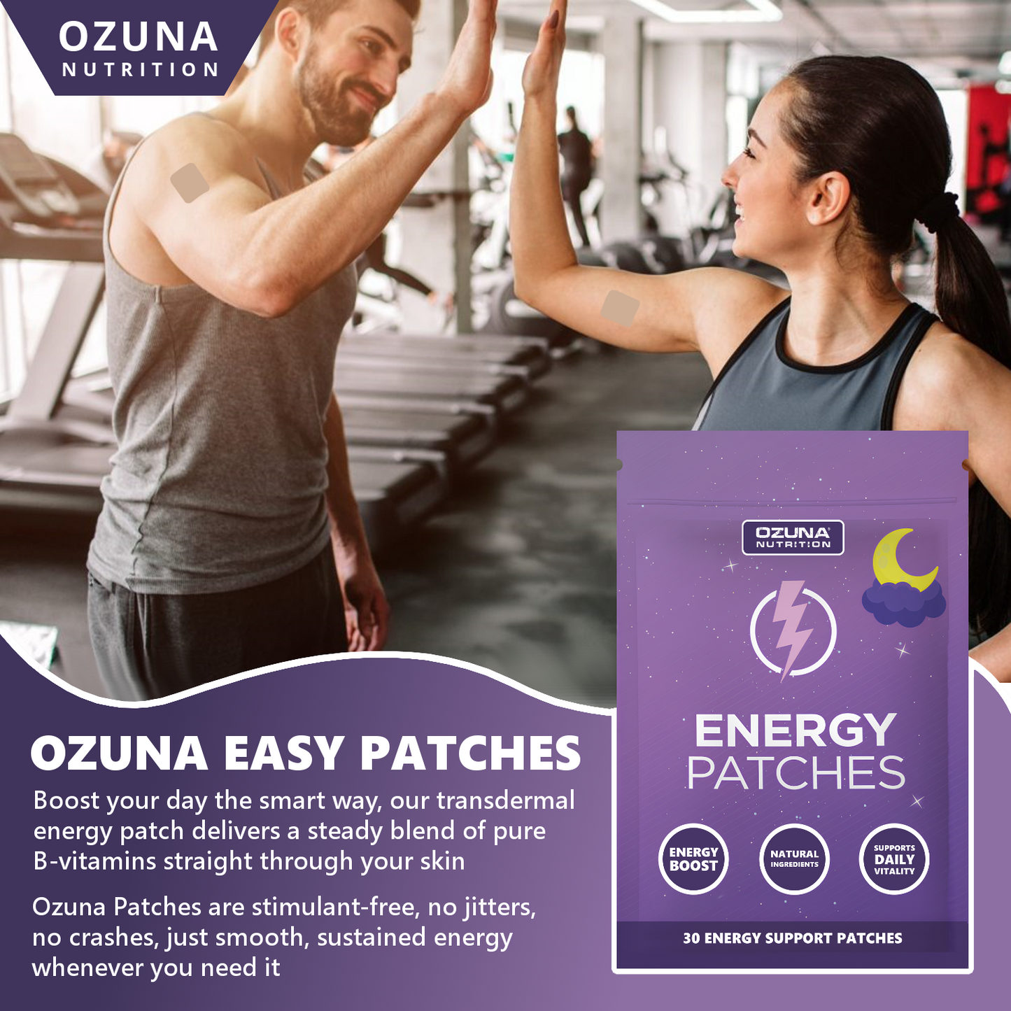 Energy Support Transdermal Patches