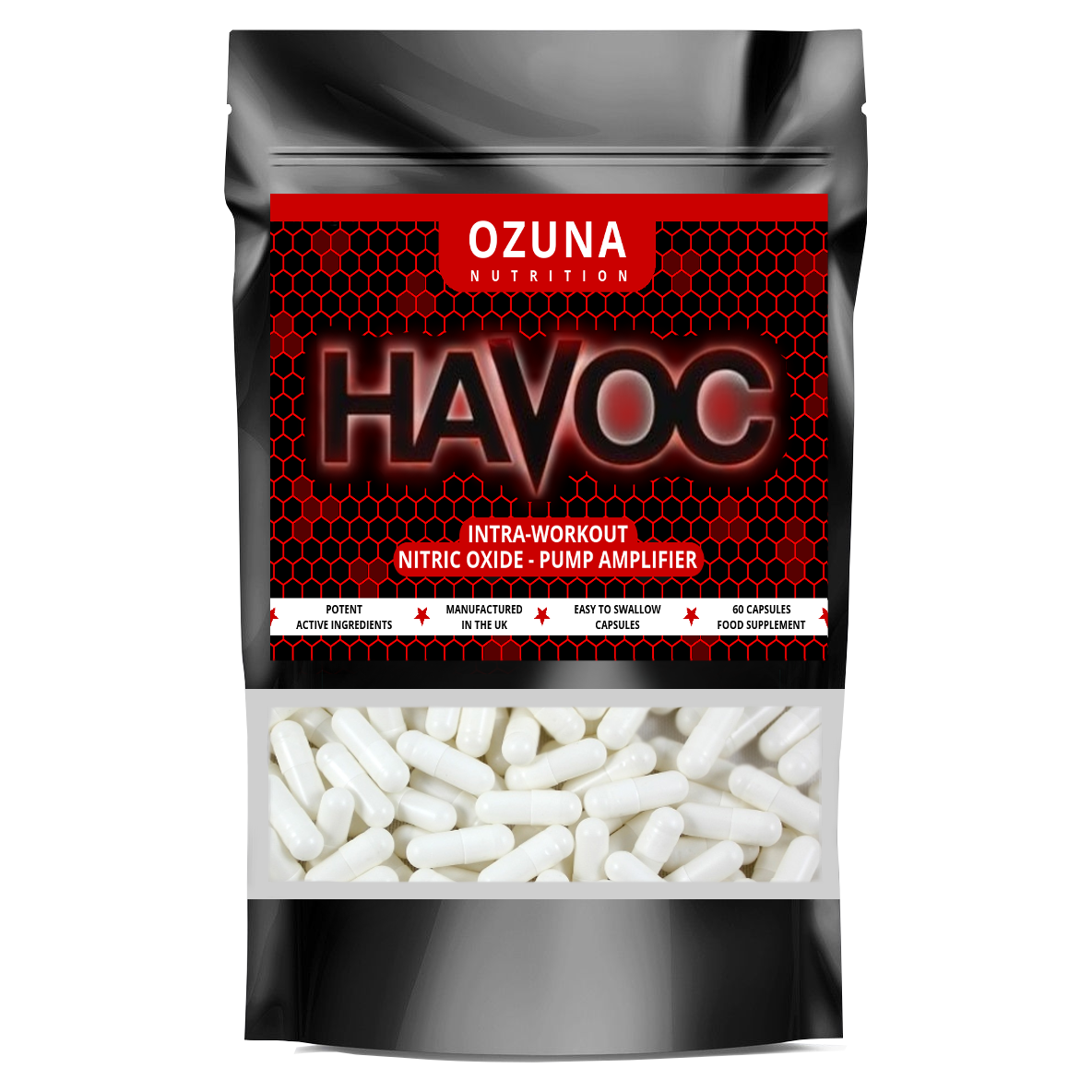 Havoc Nitric Oxide Pump Amplifier Capsules