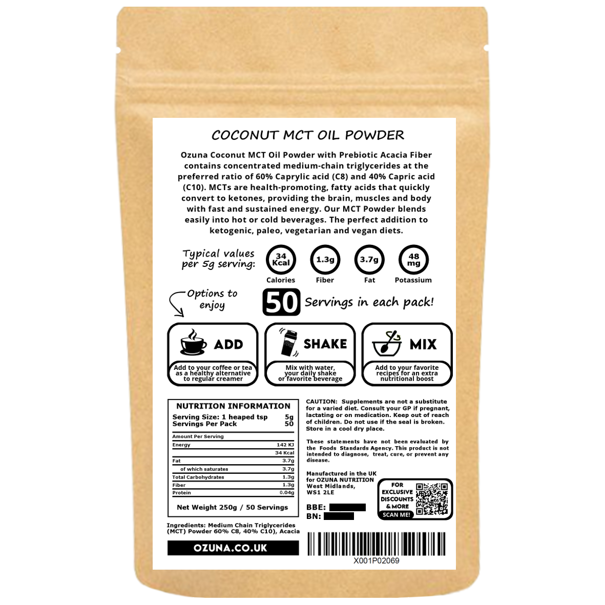 Instant Keto Coffee & MCT Powder Bundle