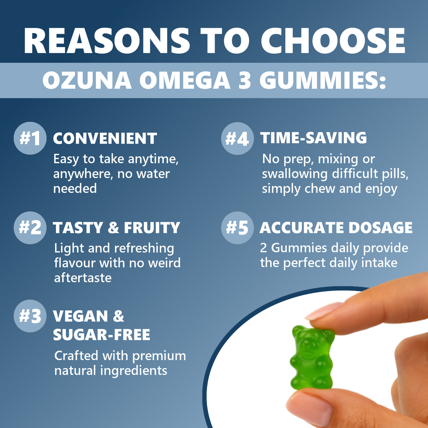 Vegan Omega 3 Gummies