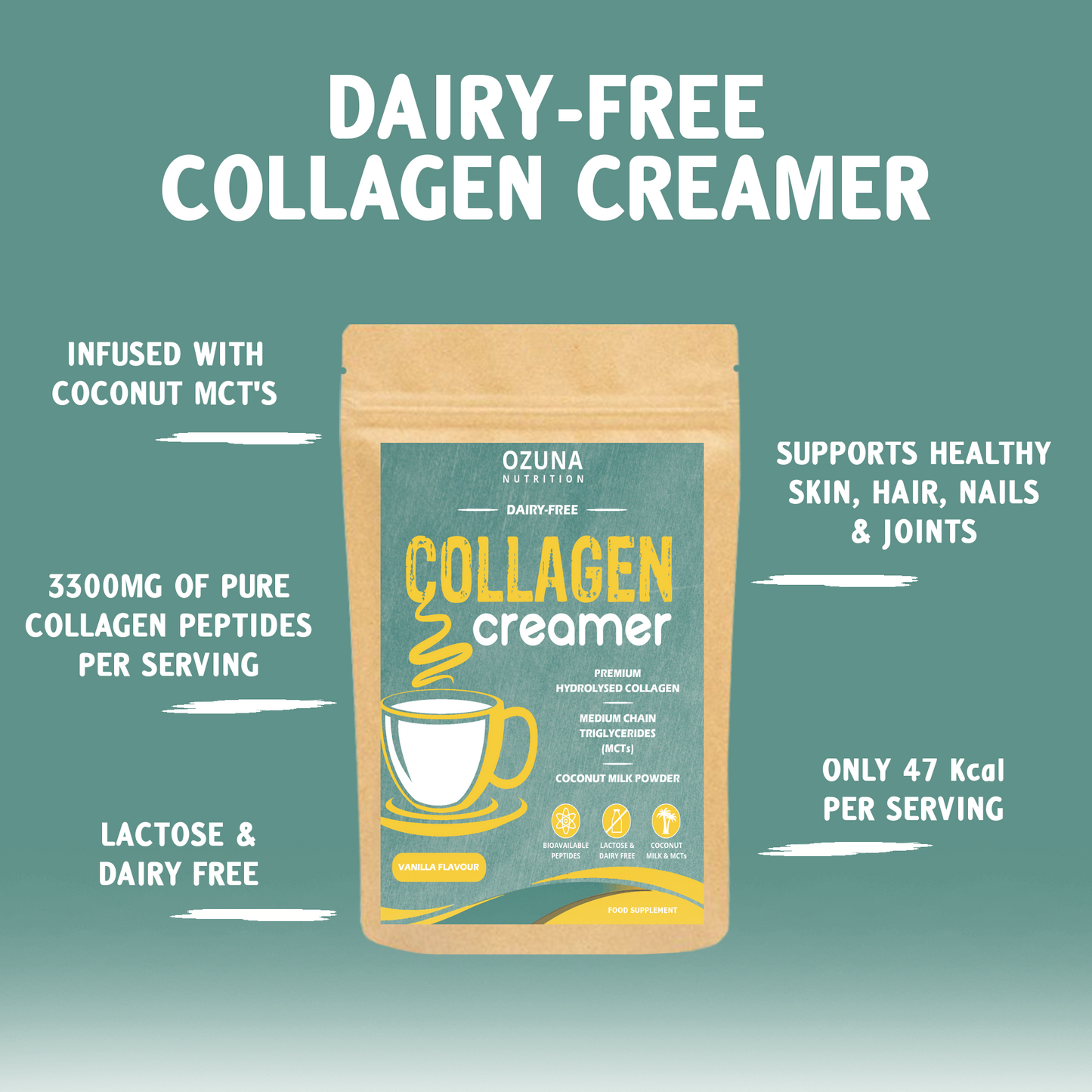 Collagen Creamer - Vanilla Flavour