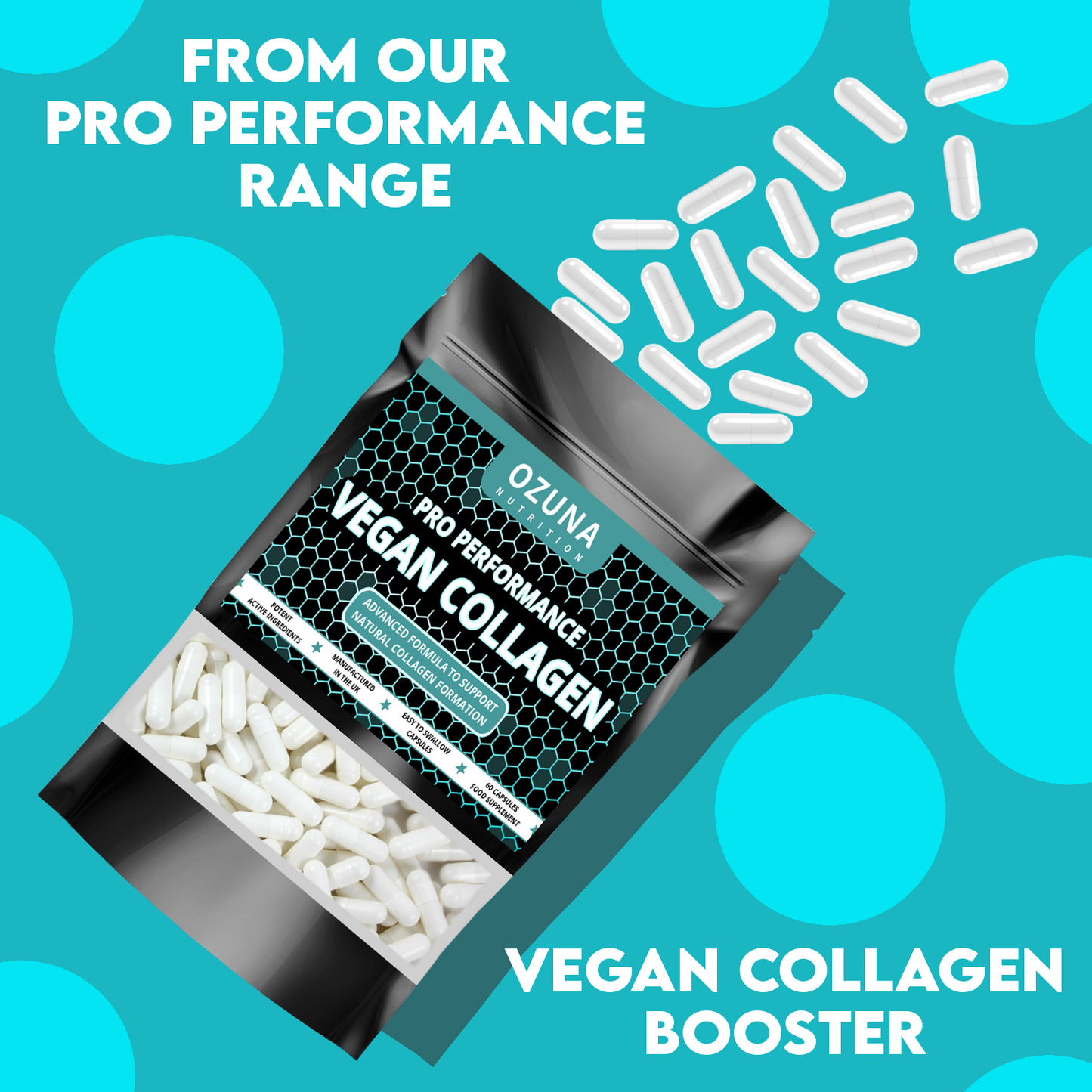 Pro Performance Vegan Collagen Capsules