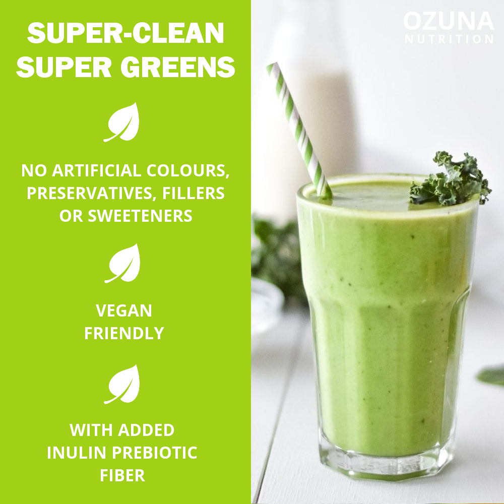 Super Greens Alkaline + Prebiotic Powder