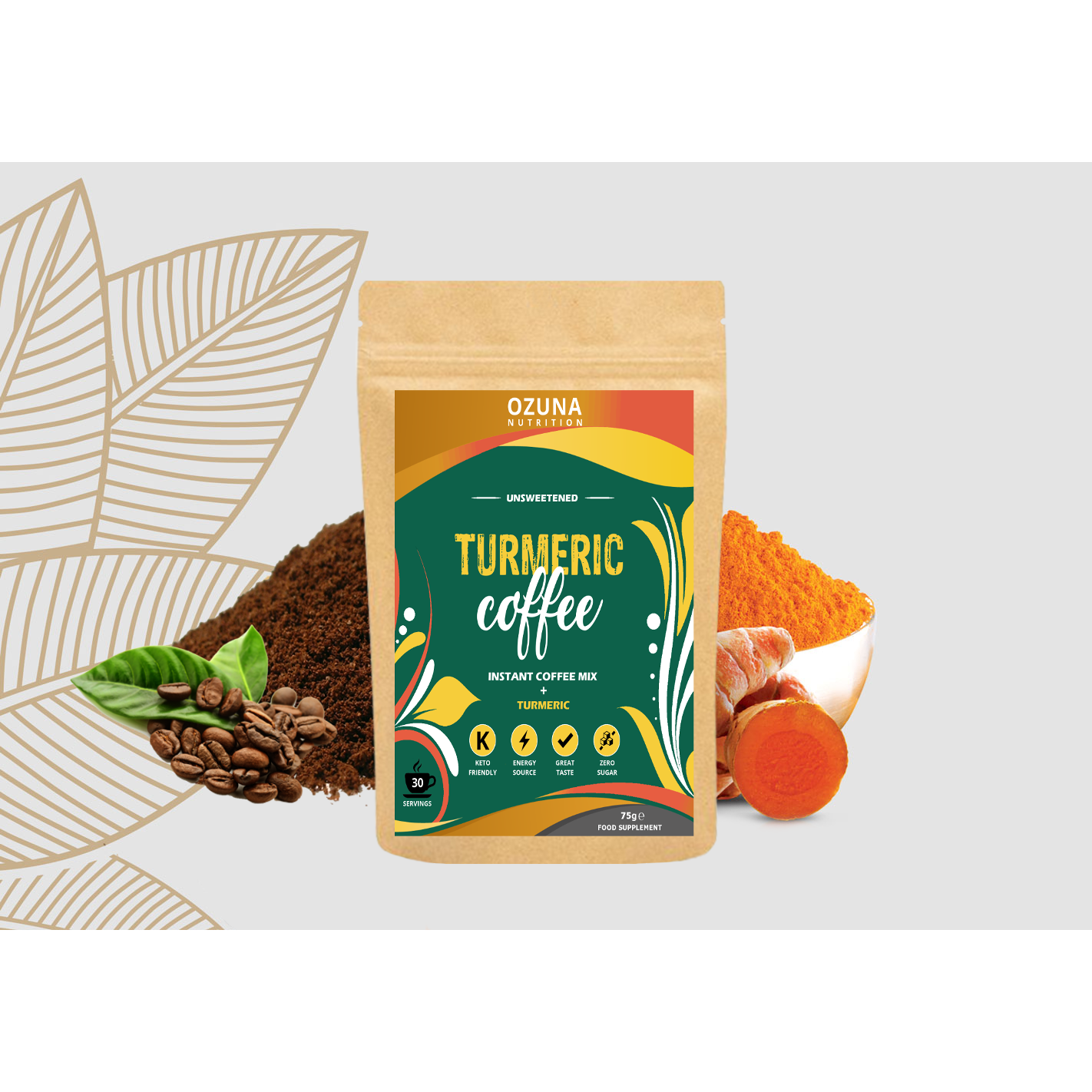 Instant Turmeric Coffee