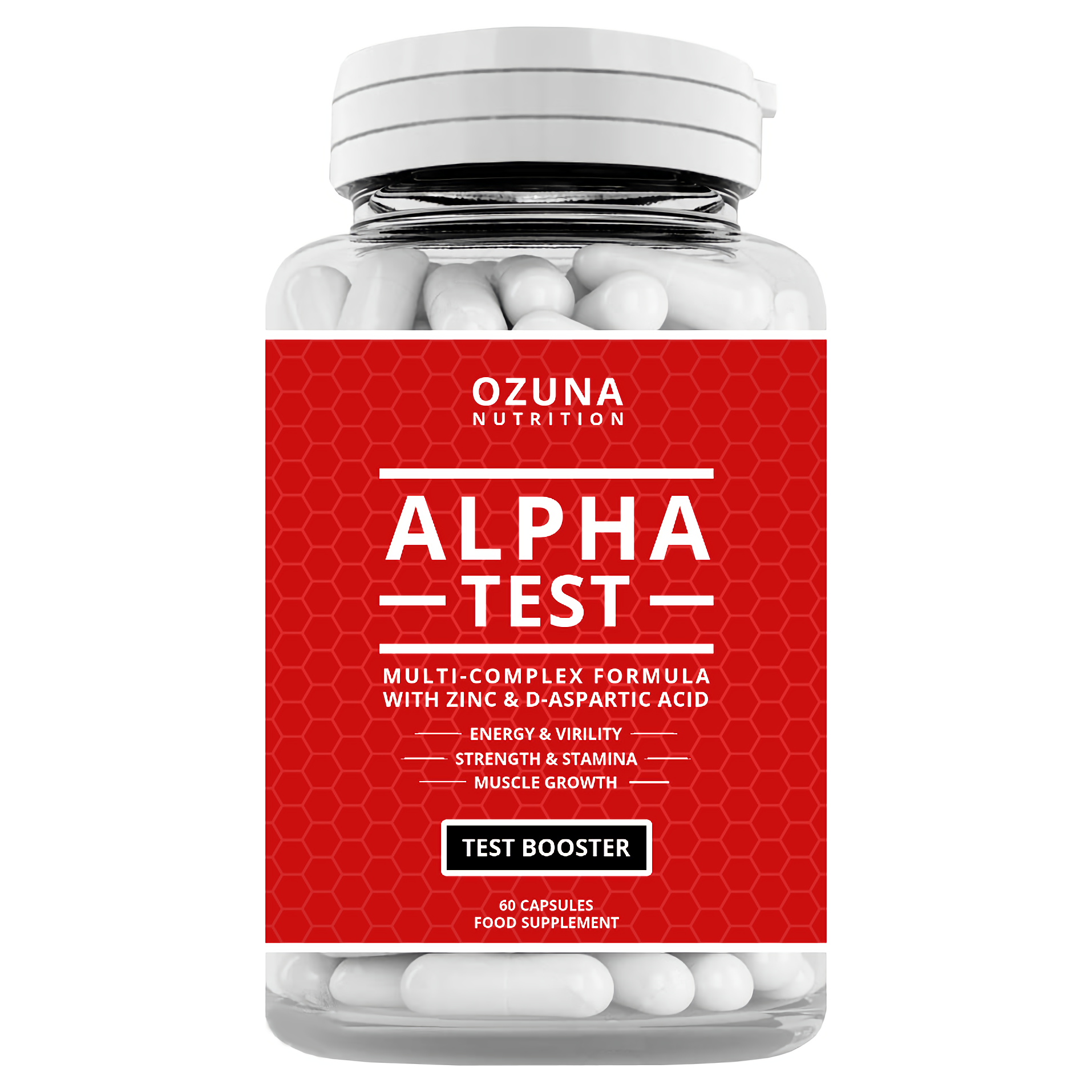 Alpha Test Testosterone Booster Capsules – OZUNA NUTRITION