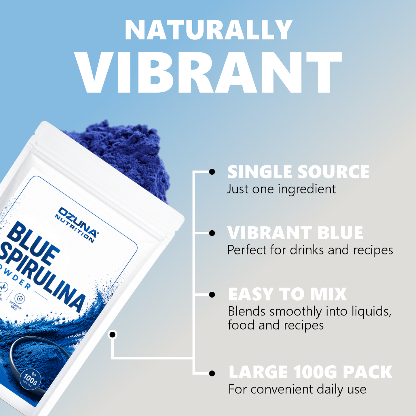 Blue Spirulina Powder