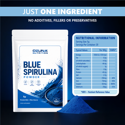 Blue Spirulina Powder