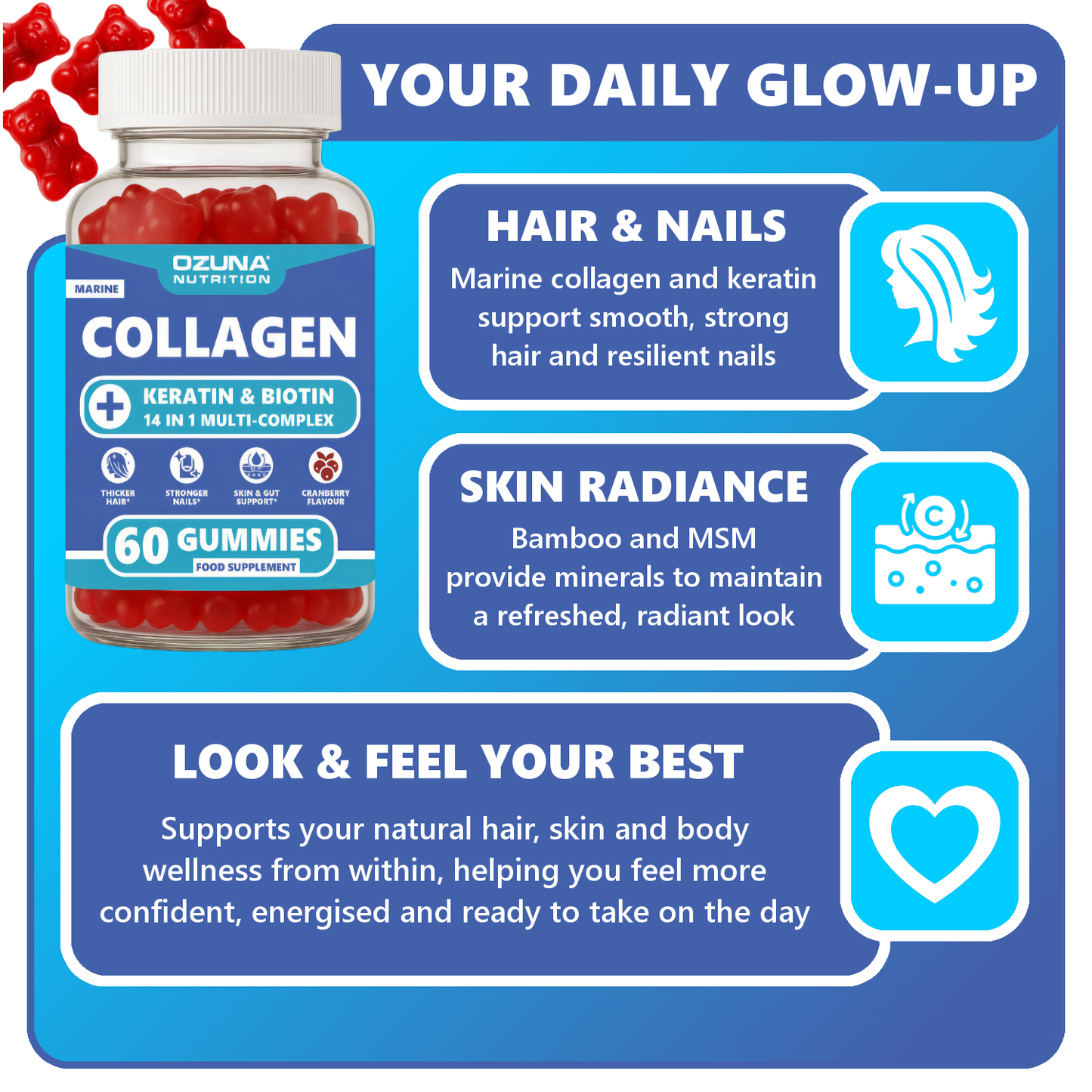 14-IN-1 Collagen Complex Gummies