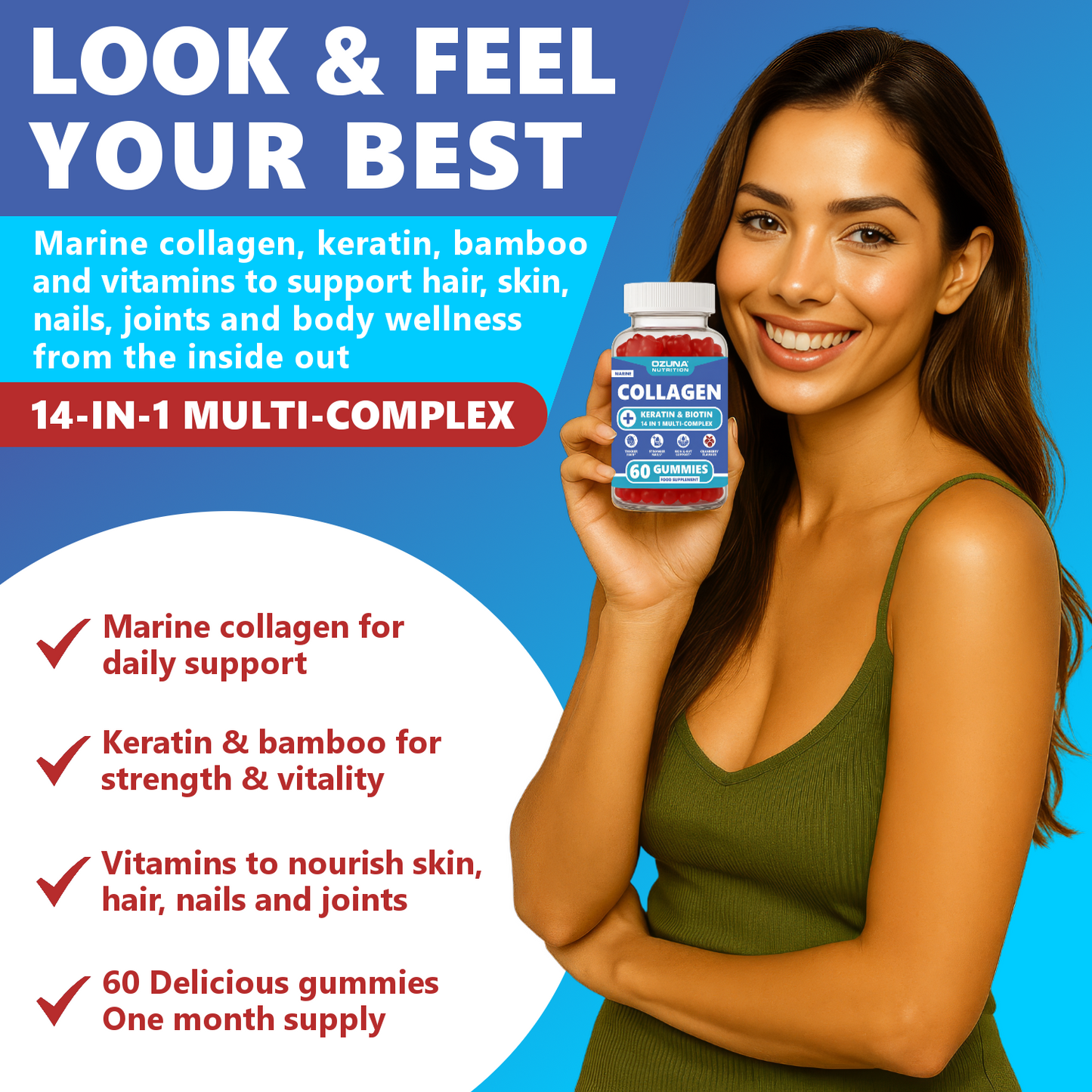 14-IN-1 Collagen Complex Gummies