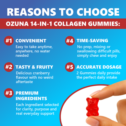 14-IN-1 Collagen Complex Gummies