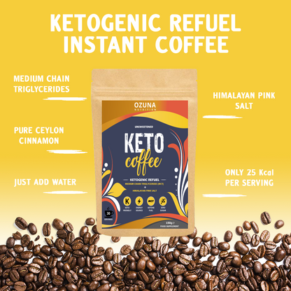 Ketogenic Refuel Instant Keto Coffee - Cinnamon Flavour