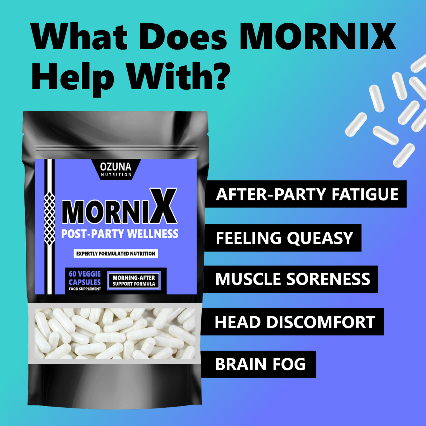 Mornix Post-Party Wellness Capsules