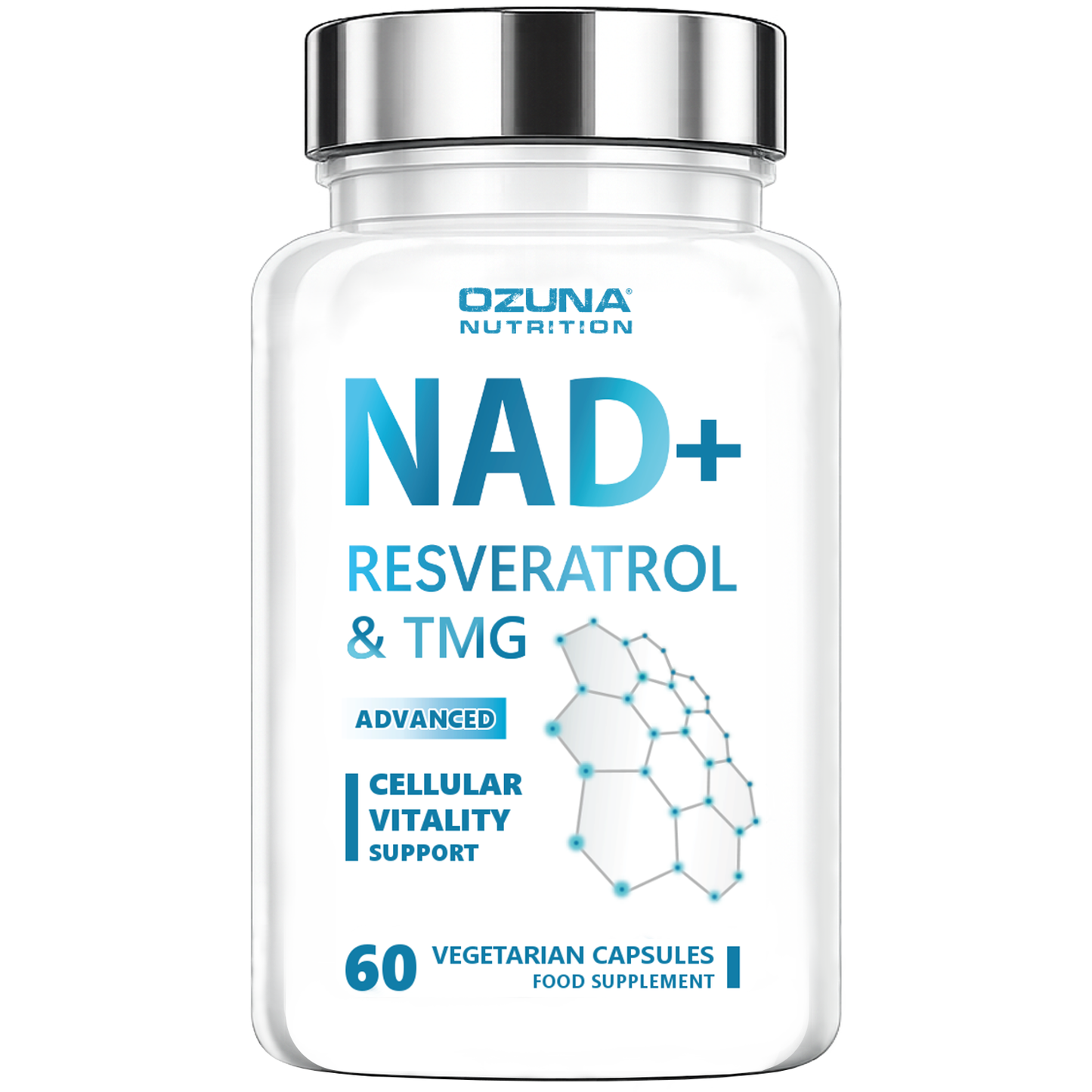 NAD+ Resveratrol & TMG Capsules