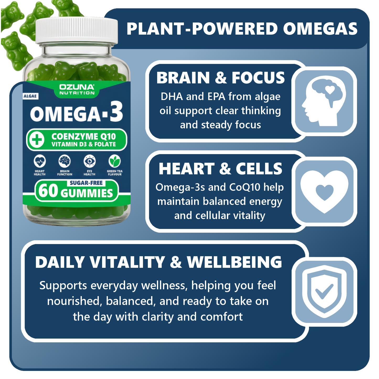 Vegan Omega 3 Gummies