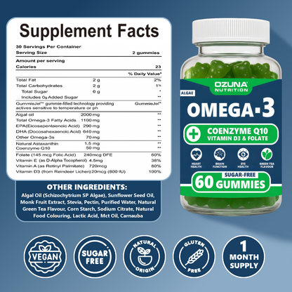 Vegan Omega 3 Gummies