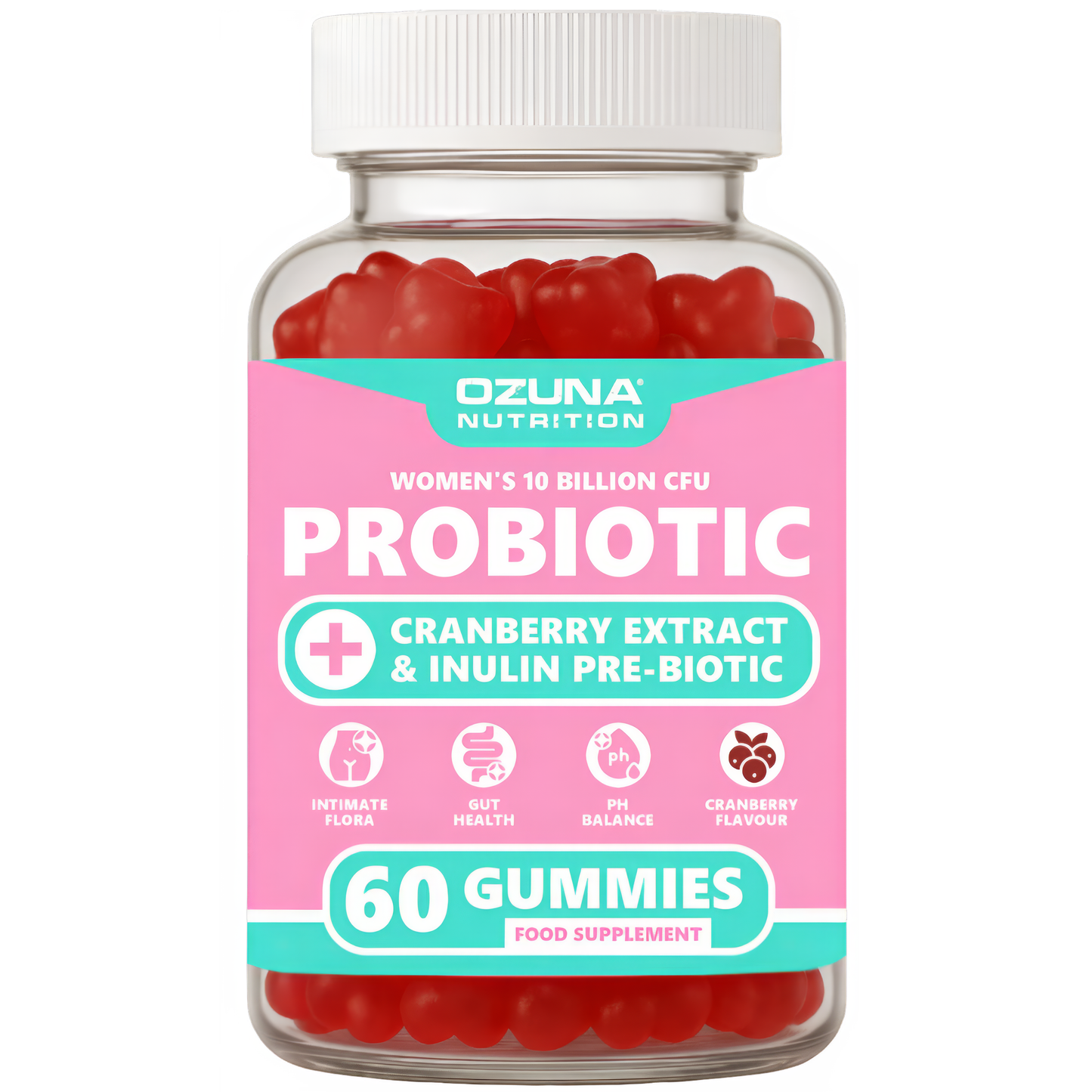 Women's Probiotic Gut & Intimate Flora Gummies
