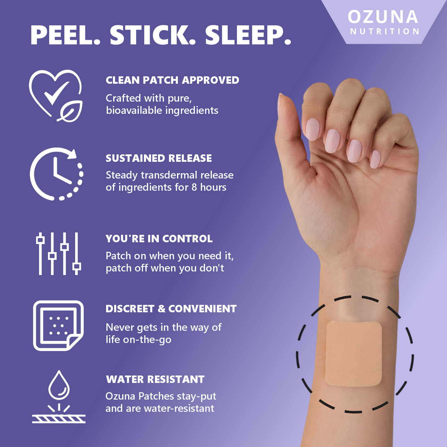 Sleep Support Transdermal Patches