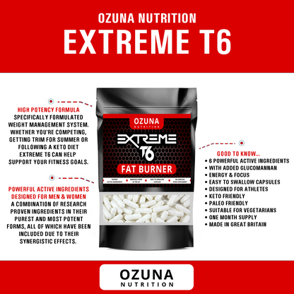 Extreme T6 Fat Burner & PHEN Suppress Appetite Suppressant Bundle