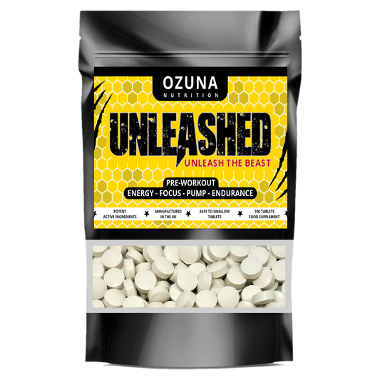 Unleashed Pre Workout Tablets