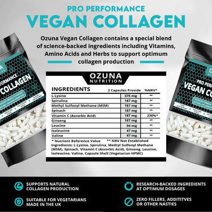 Pro Performance Vegan Collagen Capsules