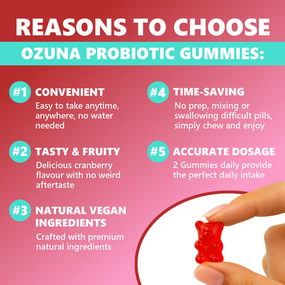 Women's Probiotic Gut & Intimate Flora Gummies