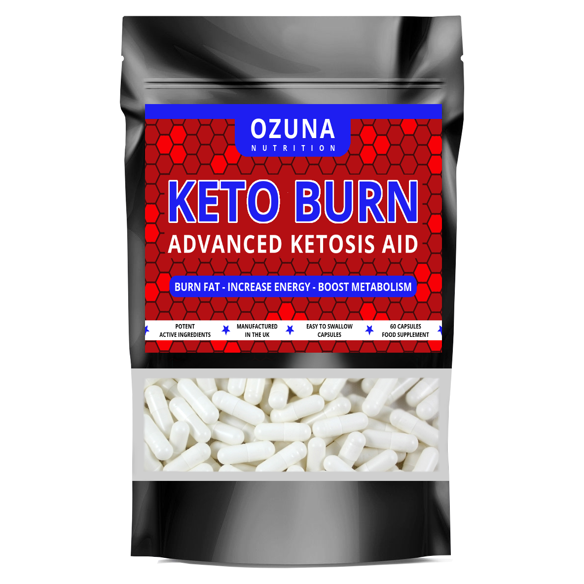 Keto Burn Advanced Ketosis Aid Capsules