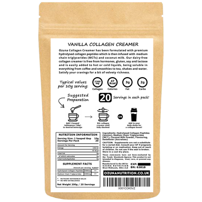 Collagen Creamer - Vanilla Flavour