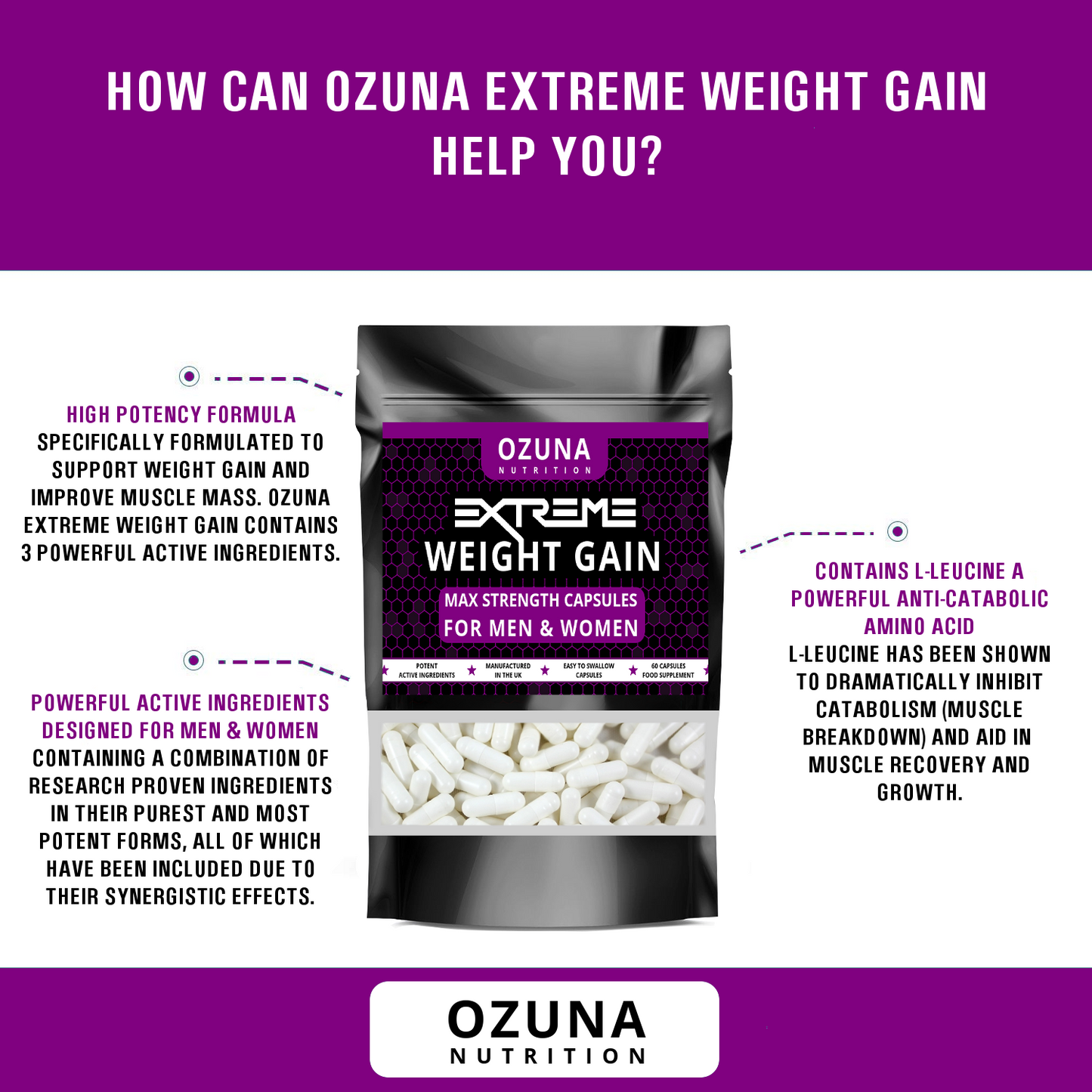 Extreme Weight Gain Capsules